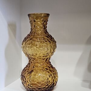 Vintage Rossini Italian Amber Glass